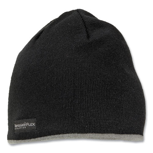 N-ferno 6818 Knit Winter Hat Fleece Lined, One Size Fits Most, Black, Ships In 1-3 Business Days