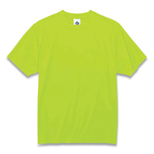 Glowear 8089 Non-certified Hi-vis T-shirt, Polyester, Medium, Lime, Ships In 1-3 Business Days