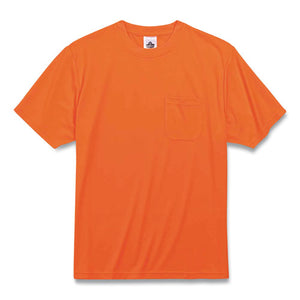 Glowear 8089 Non-certified Hi-vis T-shirt, Polyester, Large, Orange, Ships In 1-3 Business Days