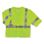 Load image into Gallery viewer, Glowear 8356frhl Class 3 Fr Hook And Loop Safety Vest With Sleeves, Modacrylic. 2xl/3xl, Lime, Ships In 1-3 Business Days
