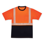 Load image into Gallery viewer, Glowear 8280bk Class 2 Performance T-shirt With Black Bottom, Polyester, X-large, Orange, Ships In 1-3 Business Days
