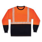 Load image into Gallery viewer, Glowear 8281bk Class 2 Long Sleeve Shirt With Black Bottom, Polyester, Large, Orange, Ships In 1-3 Business Days
