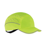 Load image into Gallery viewer, Skullerz 8955 Lightweight Bump Cap Hat, Short Brim Lime, Ships In 1-3 Business Days
