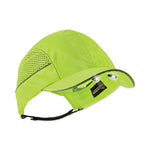 Load image into Gallery viewer, Skullerz 8960 Bump Cap With Led Lighting, Short Brim, Lime Green, Ships In 1-3 Business Days
