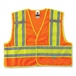 Load image into Gallery viewer, Glowear 8245psv Class 2 Public Safety Vest, Polyester, Small/medium, Orange, Ships In 1-3 Business Days
