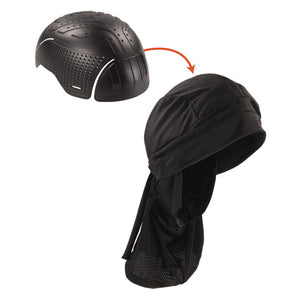 Skullerz 8941 Dreadlock Tube And Bump Cap Insert, Large/x-large, Black, Ships In 1-3 Business Days