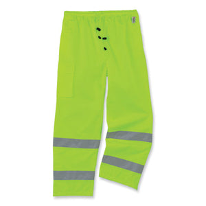 Glowear 8915 Class E Hi-vis Rain Pants, Medium, Lime, Ships In 1-3 Business Days