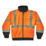 Load image into Gallery viewer, Glowear 8379 Class 3 Hi-vis Fleece Lined Bomber Jacket, Orange, 2x-large, Ships In 1-3 Business Days
