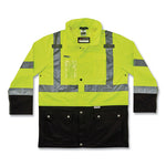 Load image into Gallery viewer, Glowear 8386 Class 3 Hi-vis Outer Shell Jacket, Polyester, Medium, Lime, Ships In 1-3 Business Days

