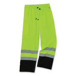 Load image into Gallery viewer, Glowear 8915bk Class E Hi-vis Rain Pants Black Bottom, Medium, Lime, Ships In 1-3 Business Days
