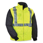 Load image into Gallery viewer, Glowear 8287 Class 2 Hi-vis Jacket With Removable Sleeves, 3x-large, Lime, Ships In 1-3 Business Days
