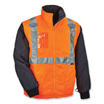 Load image into Gallery viewer, Glowear 8287 Class 2 Hi-vis Jacket With Removable Sleeves, Large, Orange, Ships In 1-3 Business Days
