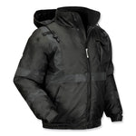 Load image into Gallery viewer, Glowear 8377ev Non-certified Hi-vis Quilted Bomber Jacket, Black, 2x-large, Ships In 1-3 Business Days
