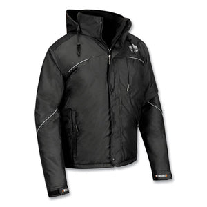 N-ferno 6467 Winter Work Jacket With 300d Polyester Shell, 2x-large, Black, Ships In 1-3 Business Days