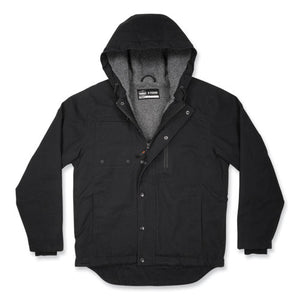 N-ferno 6468 Duck Canvas Work Jacket, 2x-large, Black, Ships In 1-3 Business Days