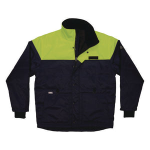 N-ferno 6476 Insulated Freezer Jacket, Medium, Navy, Ships In 1-3 Business Days