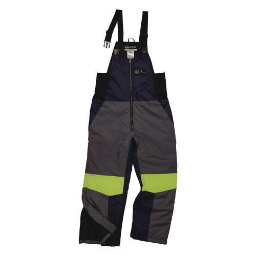 N-ferno 6477 Insulated Cooler Bib Overall, Medium, Navy, Ships In 1-3 Business Days