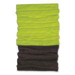 Load image into Gallery viewer, N-ferno 6492 2-piece Thermal Fleece + Poly Multi-band, One Size Fits Most, Lime, Ships In 1-3 Business Days
