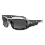 Load image into Gallery viewer, Skullerz Odin Safety Glasses, Matte Black Nylon Impact Frame, Polarized Smoke Polycarbonate Lens, Ships In 1-3 Business Days
