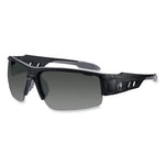 Load image into Gallery viewer, Skullerz Dagr Safety Glasses, Matte Black Nylon Impact Frame, Smoke Polycarbonate Lens, Ships In 1-3 Business Days
