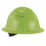 Load image into Gallery viewer, Skullerz 8968 Class C Lightweight Full Brim Hard Hat, Adjustable Venting, 6-pt Rachet Suspension, Lime, Ships In 1-3 Bus Days
