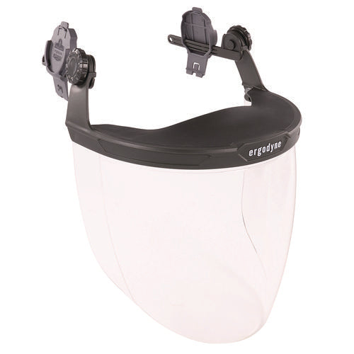 Skullerz 8994 Anti-scratch/anti-fog Hard Hat Face Shield, Cap-style/safety Helmet Adapter, Clear Lens, Ships In 1-3 Bus Days
