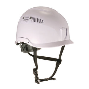 Skullerz 8977 Class C Safety Helmet With Adjustable Venting, 6-point Rachet Suspension, White, Ships In 1-3 Business Days