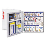 Load image into Gallery viewer, Ansi 2015 Smartcompliance Food Service First Aid Kit, W/o Medication, 50 People, 260 Pieces, Metal Case
