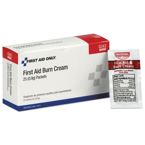 24 Unit Ansi Class A+ Refill, Burn Cream, 25/box