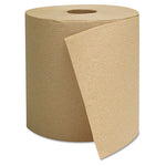 Load image into Gallery viewer, Hardwound Towels, 1-ply, 800 Ft, Brown, 6 Rolls/carton

