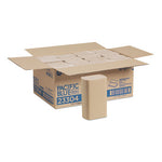 Load image into Gallery viewer, Pacific Blue Basic M-fold Paper Towels, 1-ply, 9.2 X 9.4, Brown, 250/pack, 16 Packs/carton
