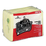 Load image into Gallery viewer, Dusting Cloths Quarterfold, 17 X 24, Unscented, Yellow, 50/pack, 4 Packs/carton
