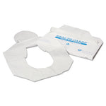 Load image into Gallery viewer, Health Gards Toilet Seat Covers, Half-fold, 14.25 X 16.5, White, 250/pack, 4 Packs/carton
