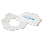 Load image into Gallery viewer, Health Gards Toilet Seat Covers, Half-fold, 14.25 X 16.5, White, 250/pack, 10 Boxes/carton
