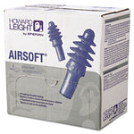 Load image into Gallery viewer, Dpas-30w Airsoft Multiple-use Earplugs, 27nrr, White Nylon Cord, Be, 100 Pairs
