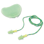 Load image into Gallery viewer, Fus30s-hp Fusion Multiple-use Earplugs, Small, 27nrr, Corded, Gn/we, 100 Pairs
