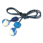 Load image into Gallery viewer, Trustfit Trak Detectable Reusable Corded Foam Earplugs, One Size Fits Most, 29 Db Nrr, Blue, 1,000/carton
