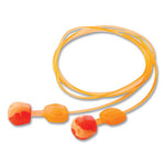 Load image into Gallery viewer, Trustfit Pod Corded Reusable Foam Earplugs, One Size Fits Most, 28 Db Nrr, Orange, 1,000/carton
