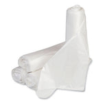 Load image into Gallery viewer, Low-density Commercial Can Liners, Coreless Perforated Roll, 10 Gal, 0.35mil, 24&quot; X 24&quot;, Clear, 50 Bags/roll, 20 Rolls/carton
