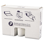 Load image into Gallery viewer, High-density Commercial Can Liners Value Pack, 45 Gal, 12 Mic, 40&quot; X 46&quot;, Clear, 25 Bags/roll, 10 Interleaved Rolls/carton
