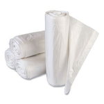 Load image into Gallery viewer, High-density Commercial Can Liners Value Pack, 60 Gal, 14 Mic, 43&quot; X 46&quot;, Clear, 25 Bags/roll, 8 Interleaved Rolls/carton

