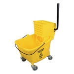 Load image into Gallery viewer, Side-press Wringer And Plastic Bucket Combo, 12 To 32 Oz, Yellow
