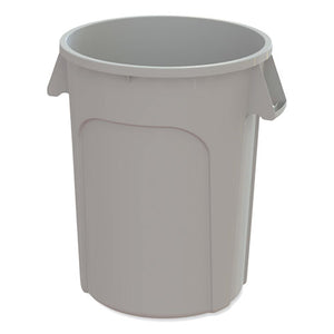 Value-plus Containers, 20 Gal, Low-density Polyethylene, Gray