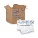 Load image into Gallery viewer, Personal Seats Sanitary Toilet Seat Covers, 15 X 18, White, 125/pack, 24 Packs/carton
