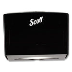 Load image into Gallery viewer, Scottfold Folded Towel Dispenser, 10.75 X 4.75 X 9, Black
