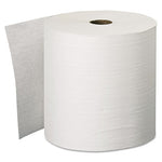 Load image into Gallery viewer, Hard Roll Paper Towels With Premium Absorbency Pockets, 1-ply, 8&quot; X 600 Ft, 1.5&quot; Core, White, 6 Rolls/carton
