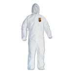 Load image into Gallery viewer, A40 Elastic-cuff And Ankle Hooded Coveralls, Large, White, 25/carton
