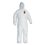 Load image into Gallery viewer, A40 Elastic-cuff And Ankle Hooded Coveralls, 4x-large, White, 25/carton
