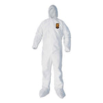 Load image into Gallery viewer, A40 Elastic-cuff, Ankle, Hood And Boot Coveralls, Large, White, 25/carton
