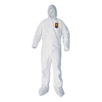 Load image into Gallery viewer, A40 Elastic-cuff, Ankle, Hood And Boot Coveralls, X-large, White, 25/carton
